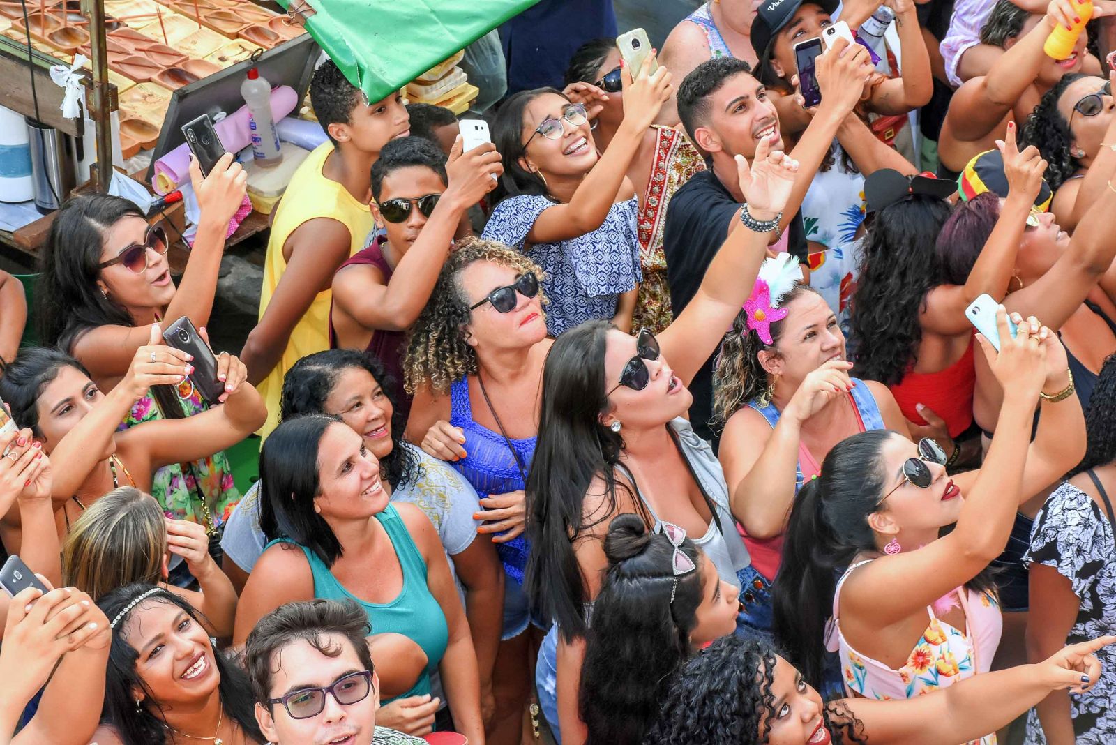 Folies aprovam sucesso do carnaval em Porto Seguro. (Foto: Divulgao)