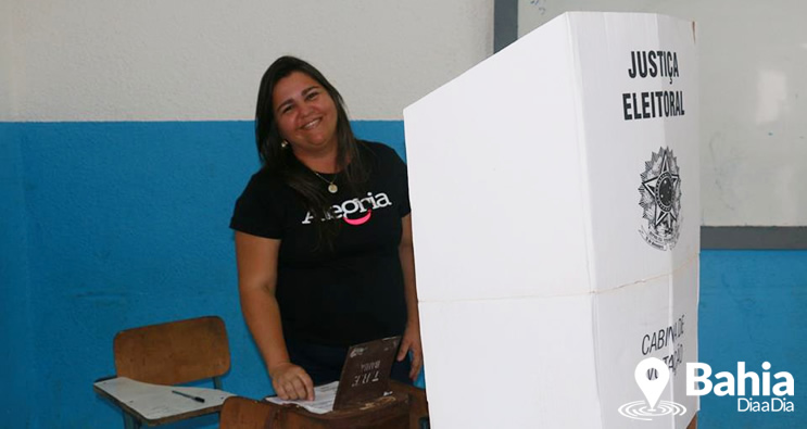 Candidata Suzana. (Foto: Alex Barbosa/Bahia Dia a Dia)