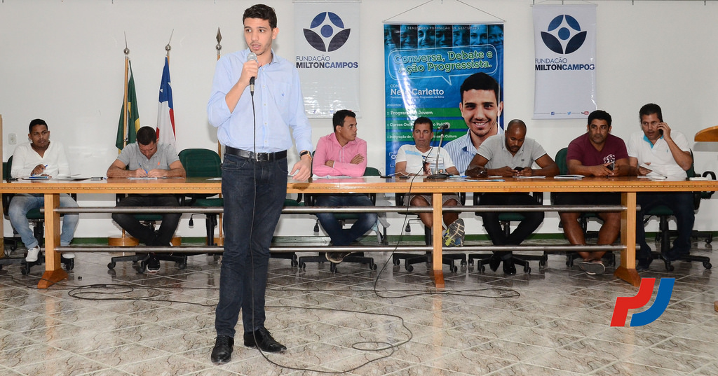 Evento foi ministrado pelo presidente do PP jovem da Bahia, Neto Carleto. (Foto: Primeiro jornal)