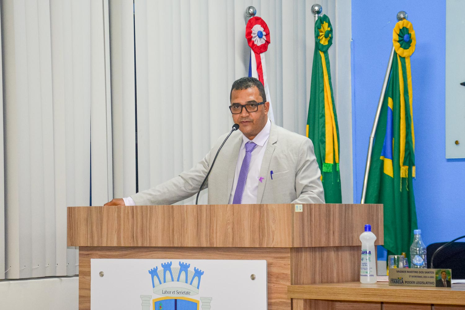 Lukinho, dever ser o novo presidente da Cmara de Vereadores de Itabela para o binio 2023-2024. (Foto: Divulgao)