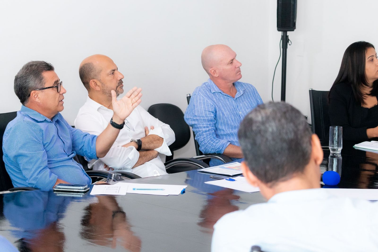 Coordenador dos Consrcios de Sade do Estado da Bahia, Nelson Portela, participou da reunio com os gestores. (Foto: Divulgao)
