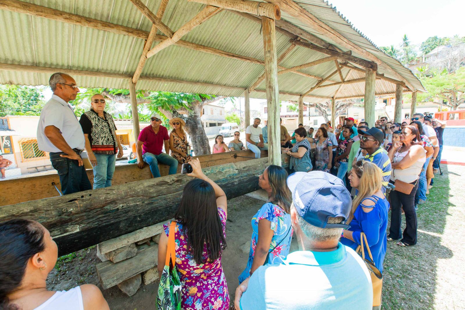 Rede de Percepo de Odor da Veracel integra voluntrios e valoriza cultura em Itapebi. (Foto: Divulgao)