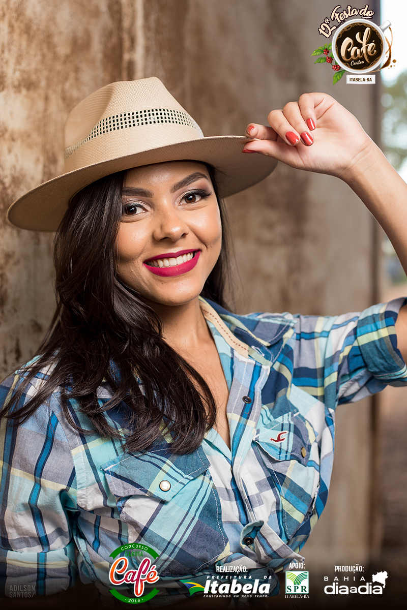 Alana Meira, 18 anos. Candidata a Garota Caf 2018. (Foto: Adilson Santos)