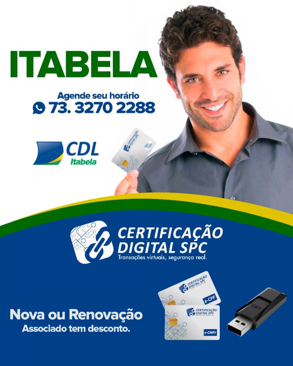 CDL de Itabela lana novo servio de certificao digital. (Foto: Reproduo)