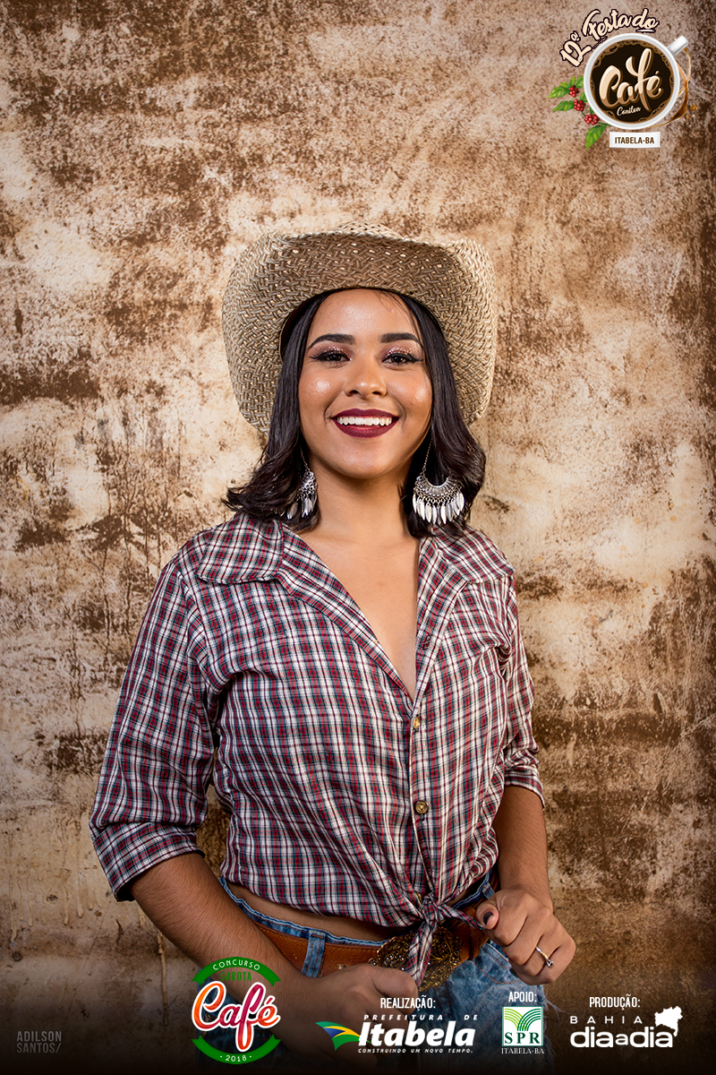 Débora Castro, 17 anos. Candidata a Garota Café 2018. (Foto: Adilson Santos)