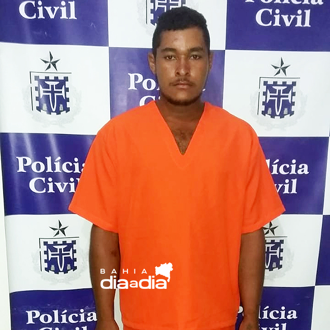Ivan de Jesus, vulgo Boco de 23 anos, confessou  polcia ser o autor do crime. (Foto: Divulgao/PC)