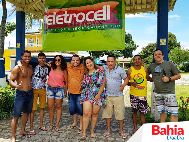 EletroCell promove confraternizao com equipe de colaboradores. (Foto: Alex Gonalves/BAHIA DIA A DIA)