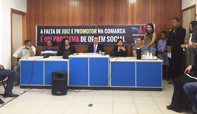 OAB faz audincia pblica para debater prestao jurisdicional em Guaratinga