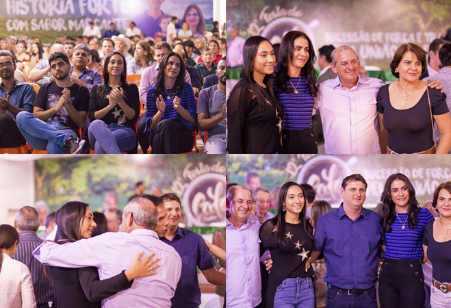 Candidata a deputada estadual, Larissa Oliveira, prestigiou e parabenizou o evento. (Foto: Divulgao)