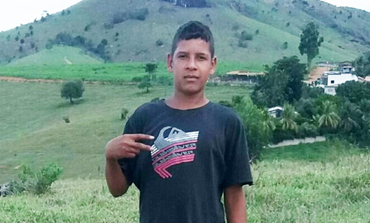 Daniel Pereira Santos de 16 anos estava desaparecido h trinta dias. (Foto: reproduo/facebook)