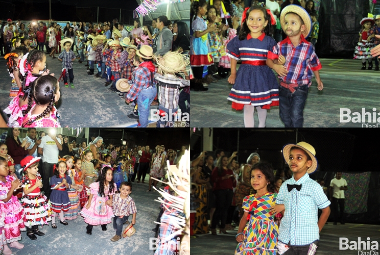 Forr e muita alegria na festa junina da Escola Irms Cabral. (Foto: Alex Gonalves/Bahia Dia a Dia)