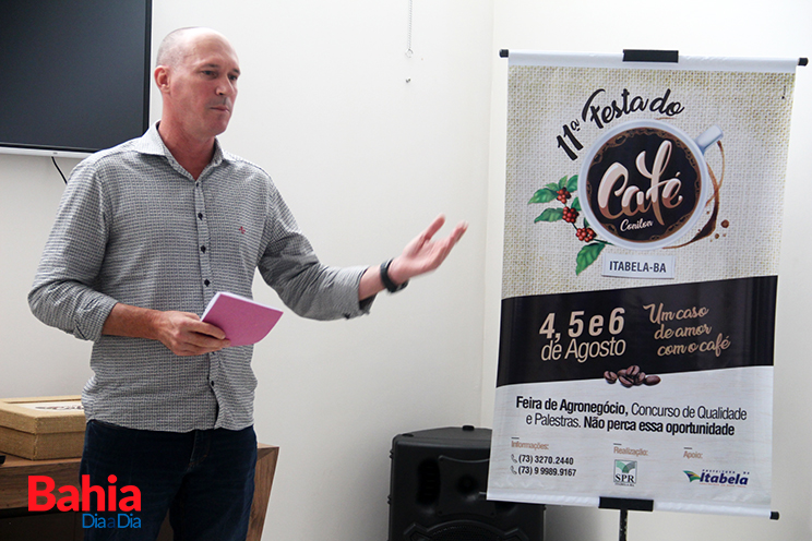 Prefeito Luciano Francisqueto, reafirma seu apoio na realização do evento. (Foto: Alex Gonçalves/BAHIA DIA A DIA)