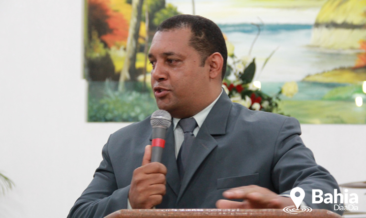 Pr. Claudiomar de Jesus  reeleito presidente da Ordem. (Foto: Alex Barbosa/Bahia Dia a Dia).