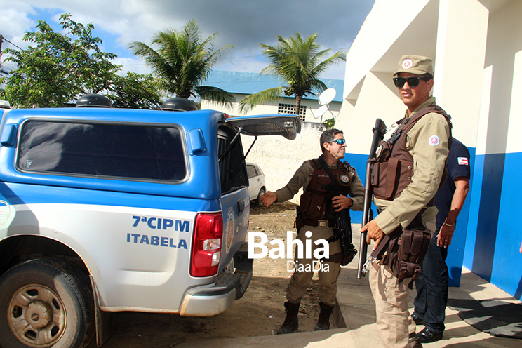 Priso foi feita atravs dos policiais do 4 peloto da Polcia Militar de Itabela