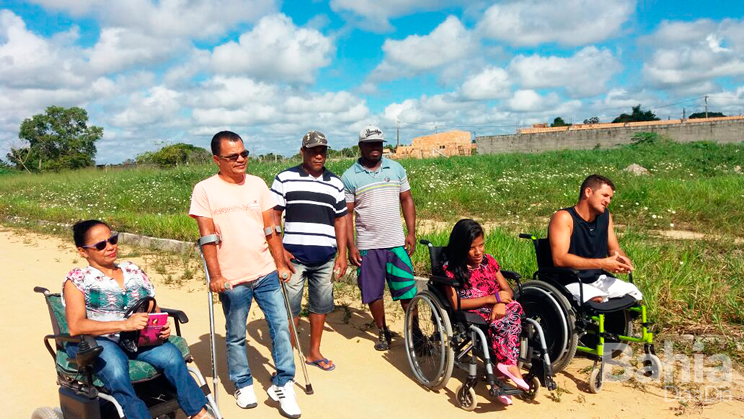 Associao de deficientes de Porto Seguro precisa de ajuda. (Foto: C.Silveira/Bahia Dia a Dia)