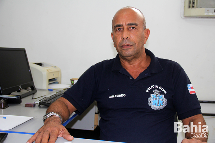 Robson Andrade, delegado de Polcia Civil de Itabela. (Foto: Alex Gonalves/BAHIA DIA A DIA)