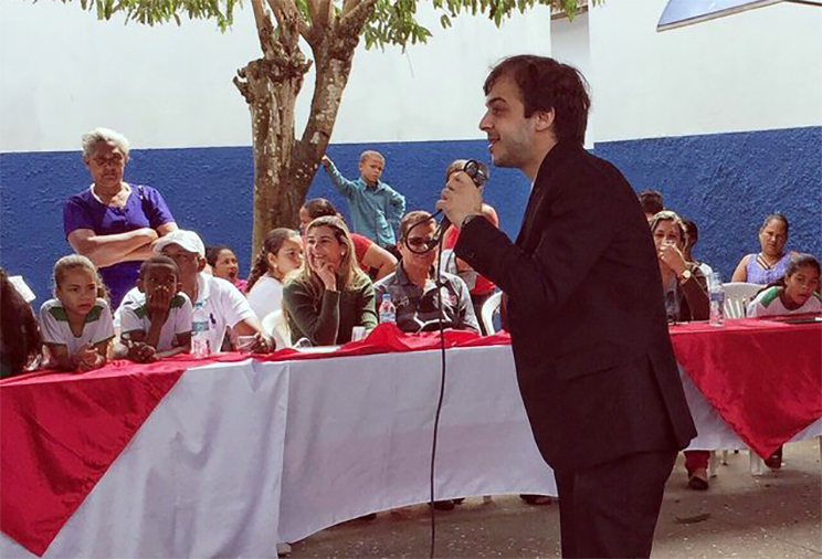 Palestrante, Leonardo Sampaio representante OAB.(Foto: Divulgao)
