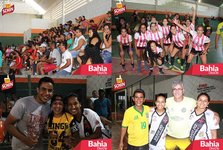 Itapo vence nos pnaltis o I Torneio de Futsal Feminino da Colnia. (Foto: Alex Barbosa/BAHIA DIA A DIA)