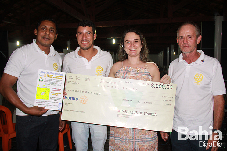 Rotary Club de Itabela promove bingo beneficente. (Foto: Alex Gonalves/BAHIA DIA A DIA)