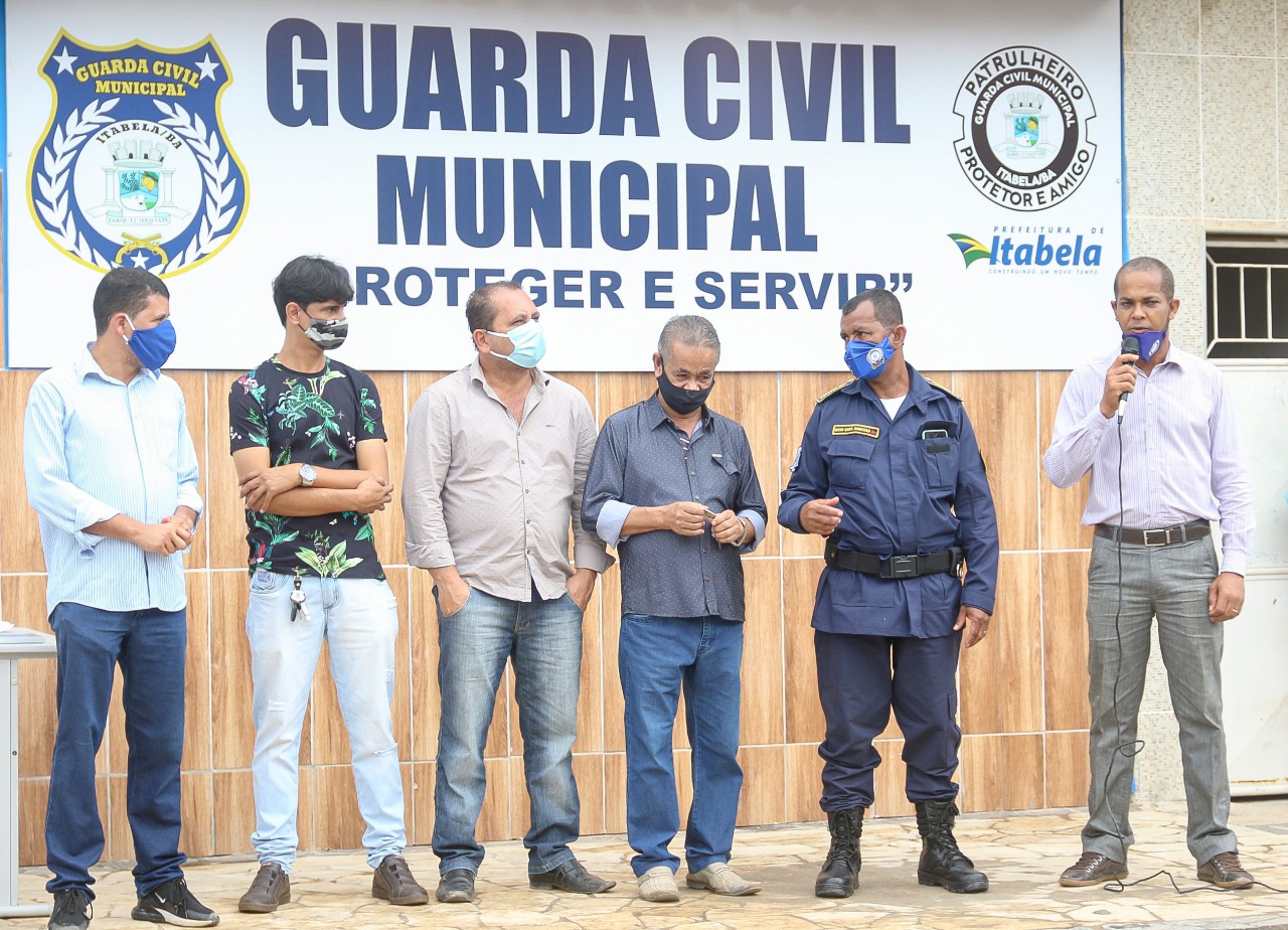 Prefeitura de Itabela entrega viatura e apresenta oficialmente a Guarda Municipal. (Foto: Joziel News/BAHIA DIA A DIA)