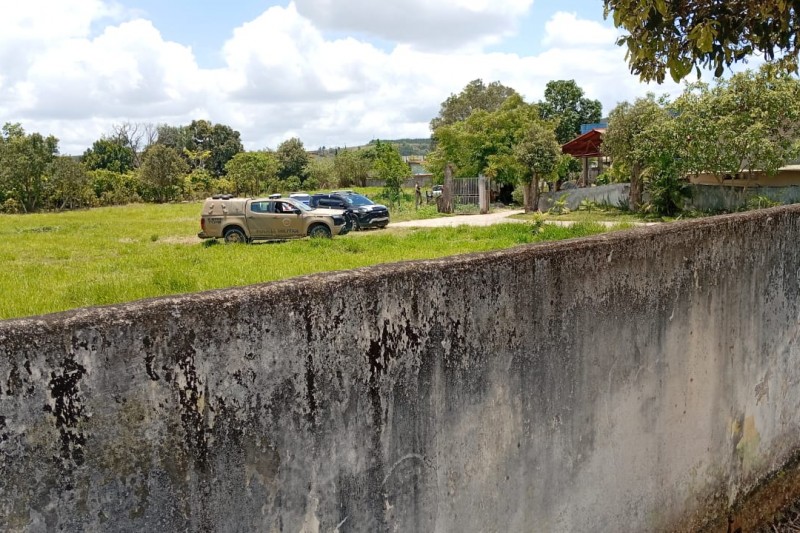 Foto: Divulgação - Veículo suspeito de envolvimento em crimes é apreendido dentro da Casa dos Idosos em Itabela