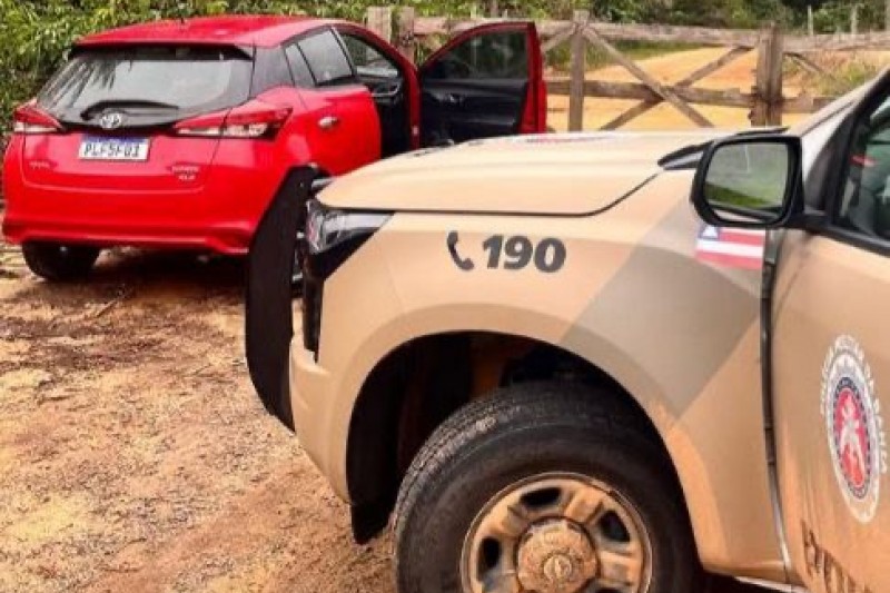 Foto: Divulgação - Ação rápida da Polícia Militar recupera dois carros roubados em Itabela na noite desta quinta-feira