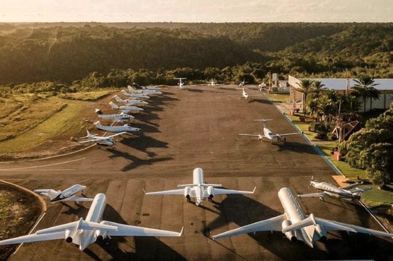 Foto: Divulgação - Aeroporto Terravista chega ao limite da capacidade no Réveillon em Trancoso