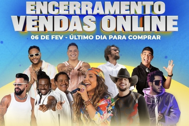 Foto: Divulgação - Últimos dias para compras on-line do Carnaporto Axé Moi 2026; vendas virtuais encerram em 6 de fevereiro