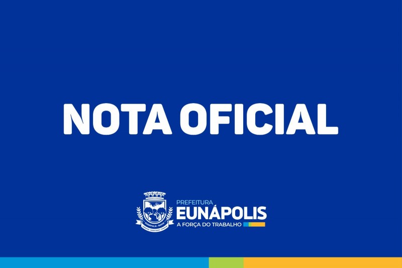 Foto: Prefeitura de Eunápolis esclarece que não foi alvo de operação do Ministério Público relacionada ao Hospital Geral