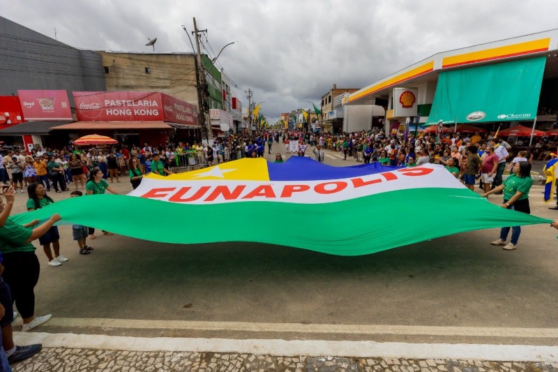 Foto: Eunápolis terá desfile cívico com escolas e instituições para celebrar o 7 de Setembro na Praça da Bandeira