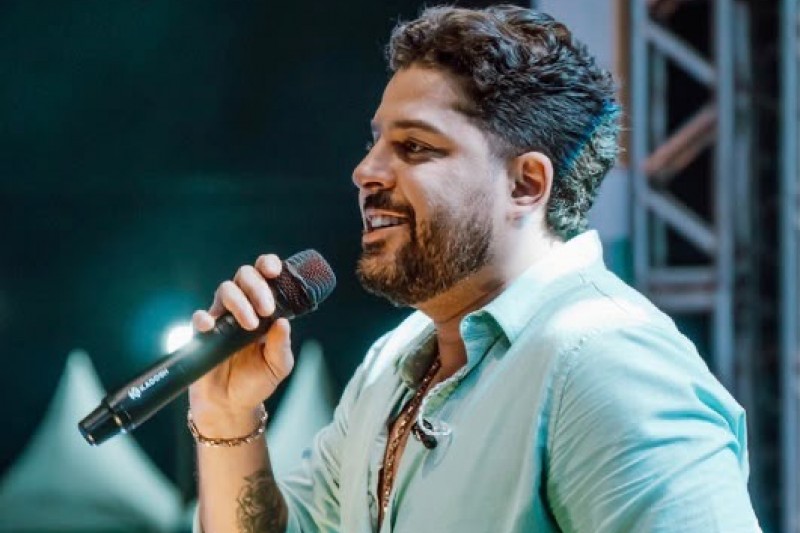 Foto: Divulgação - Prefeito Flauzino anuncia show de Kaio Oliveira para celebrar pavimentação asfáltica de Monte Pascoal