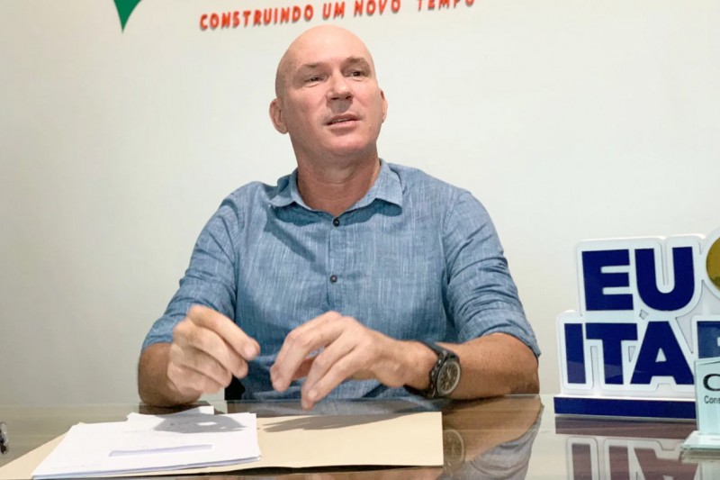 Luciano Francisqueto, prefeito de Itabela. (Foto: BAHIA DIA A DIA)