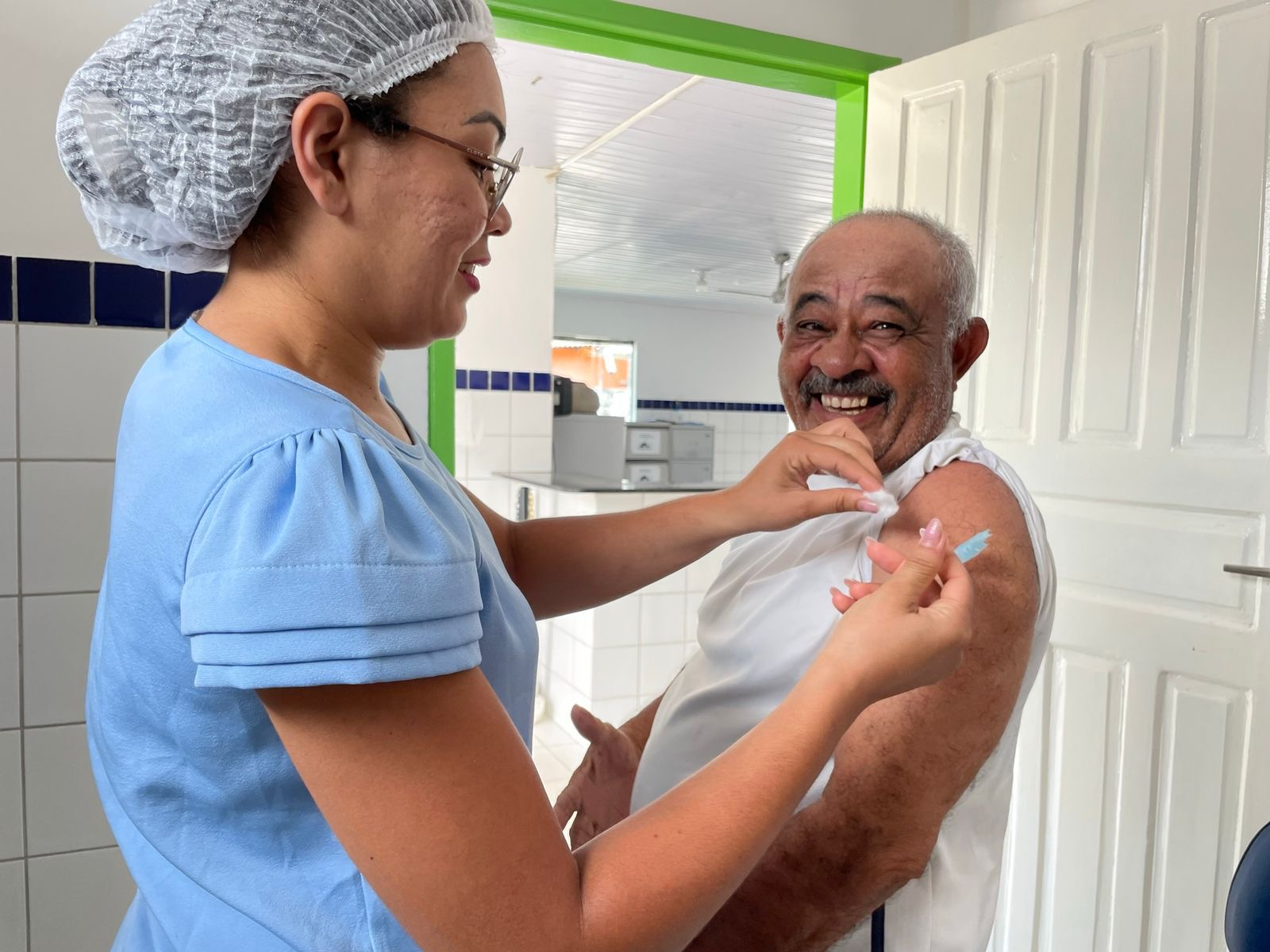 Vacinao contra Gripe  sucesso em Eunpolis com alta adeso do pblico-alvo - (Foto: Divulgao)
