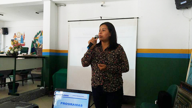 Wadla Casiano, secretaria de sade de Itabela. (Foto: Divulgao)