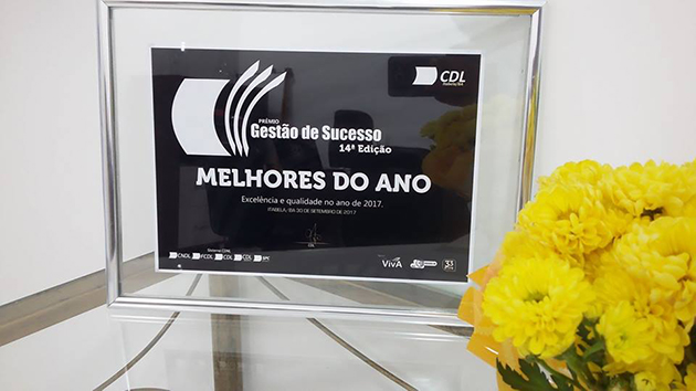 CDL apresentou o certificado daltima edio do evento. (Foto: Divulgao)