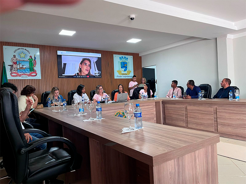 Procuradoria Especial da Mulher  implementada na Cmara de Vereadores de Itabela. (Foto: Divulgao)