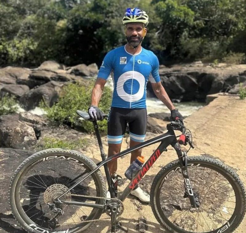 Ciclista Leonardo Campos morre de infarto enquanto pedalava em zona rural de Eunpolis
