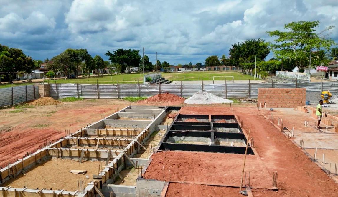Itabela avana com construo da nova UBS no Campo do Pelado