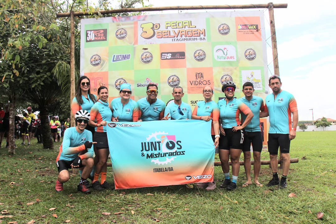 Sucesso absoluto na 3 edio do passeio ciclstico Pedal Selvagem em Itagimirim - (Foto: Divulgao)