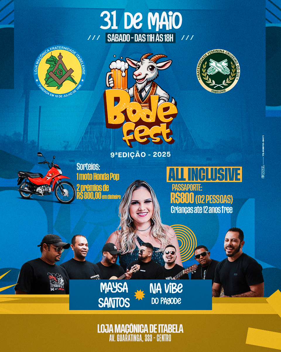 9 edio do BodeFest promete agitar Itabela com muita msica, tradio e diverso no dia 31 de maio