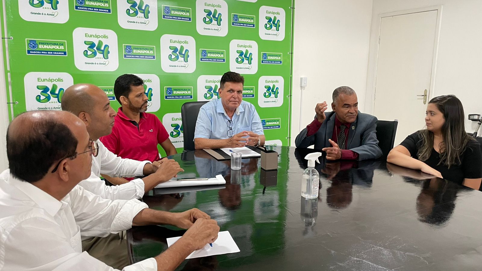 Secretrio Paulo Dap recebe visita de cortesia do presidente do SINDIGUARDAS/BA - Foto: Divulgao 