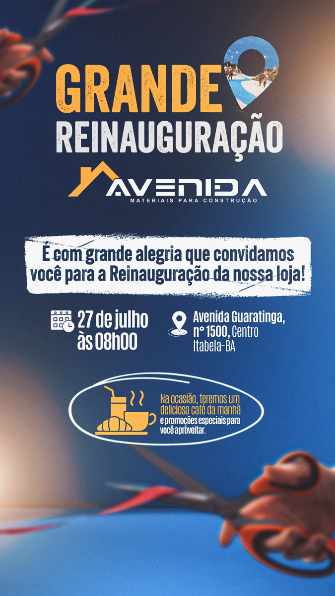 Avenida Materiais para Construo reinaugura loja neste sbado em Itabela