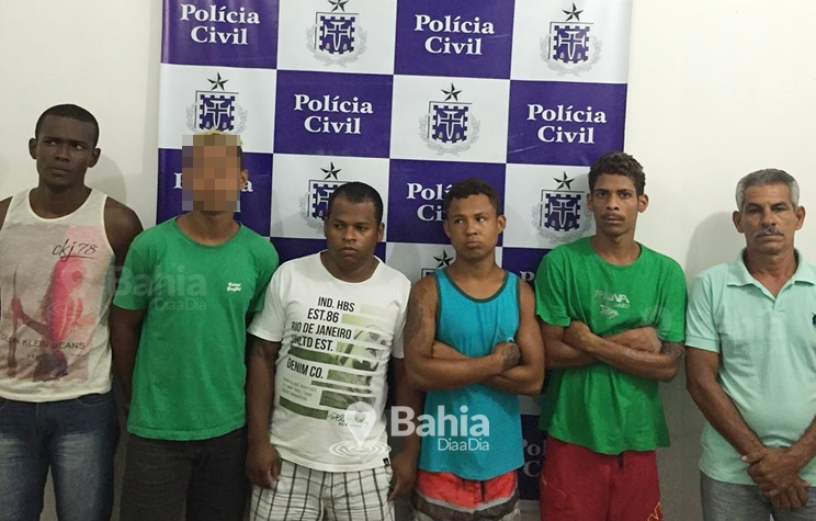 Acusados so membros da faco criminosa MPA. (Foto: BAHIA DIA A DIA)