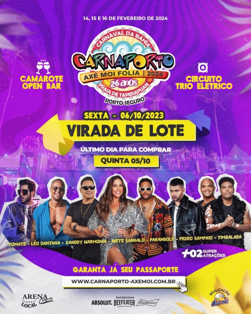 🎫 BAILE DA SORTE - FECHANDO O CARNAVRAU 2023