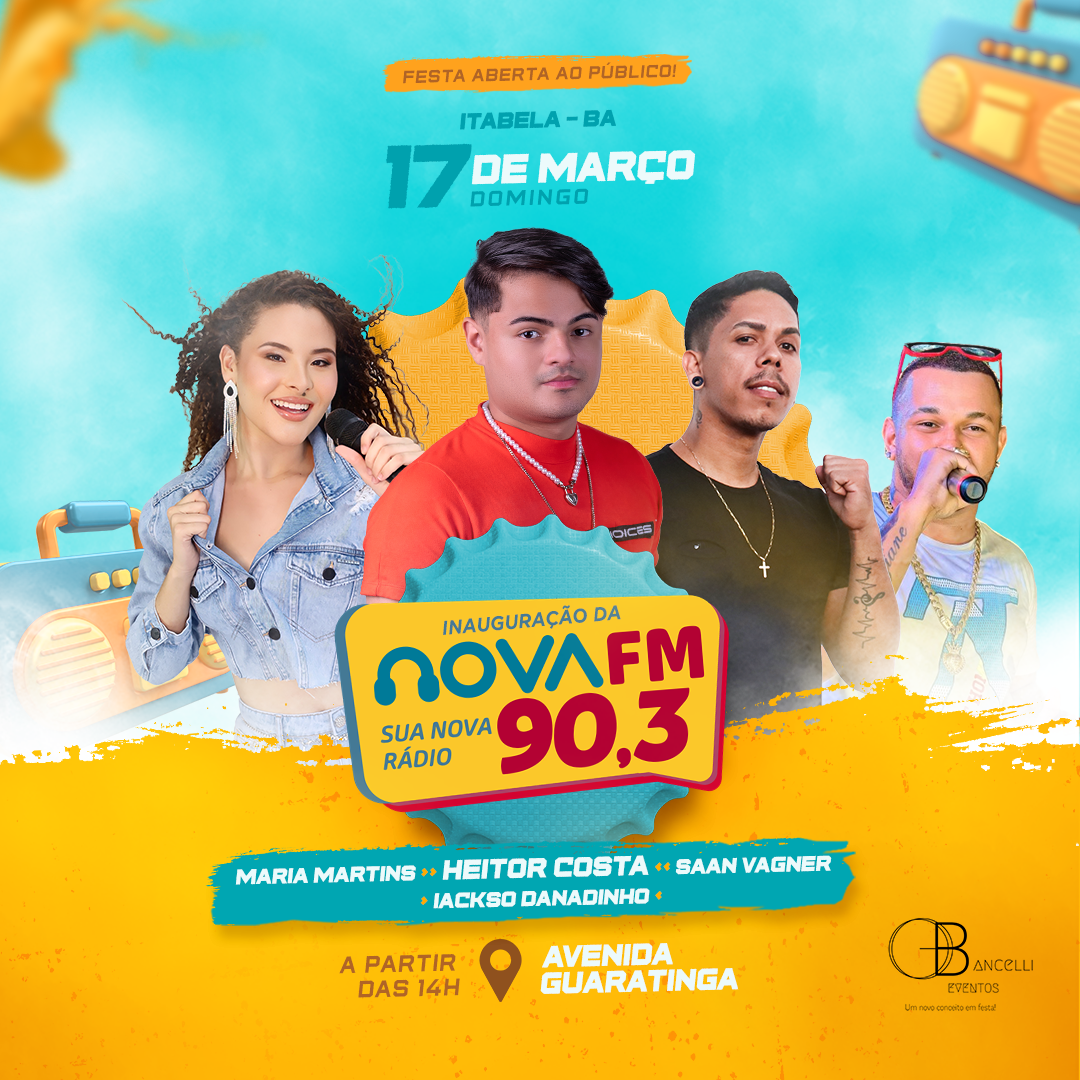 Festa com Heitor Costa promete atrair grande pblico neste domingo em Itabela