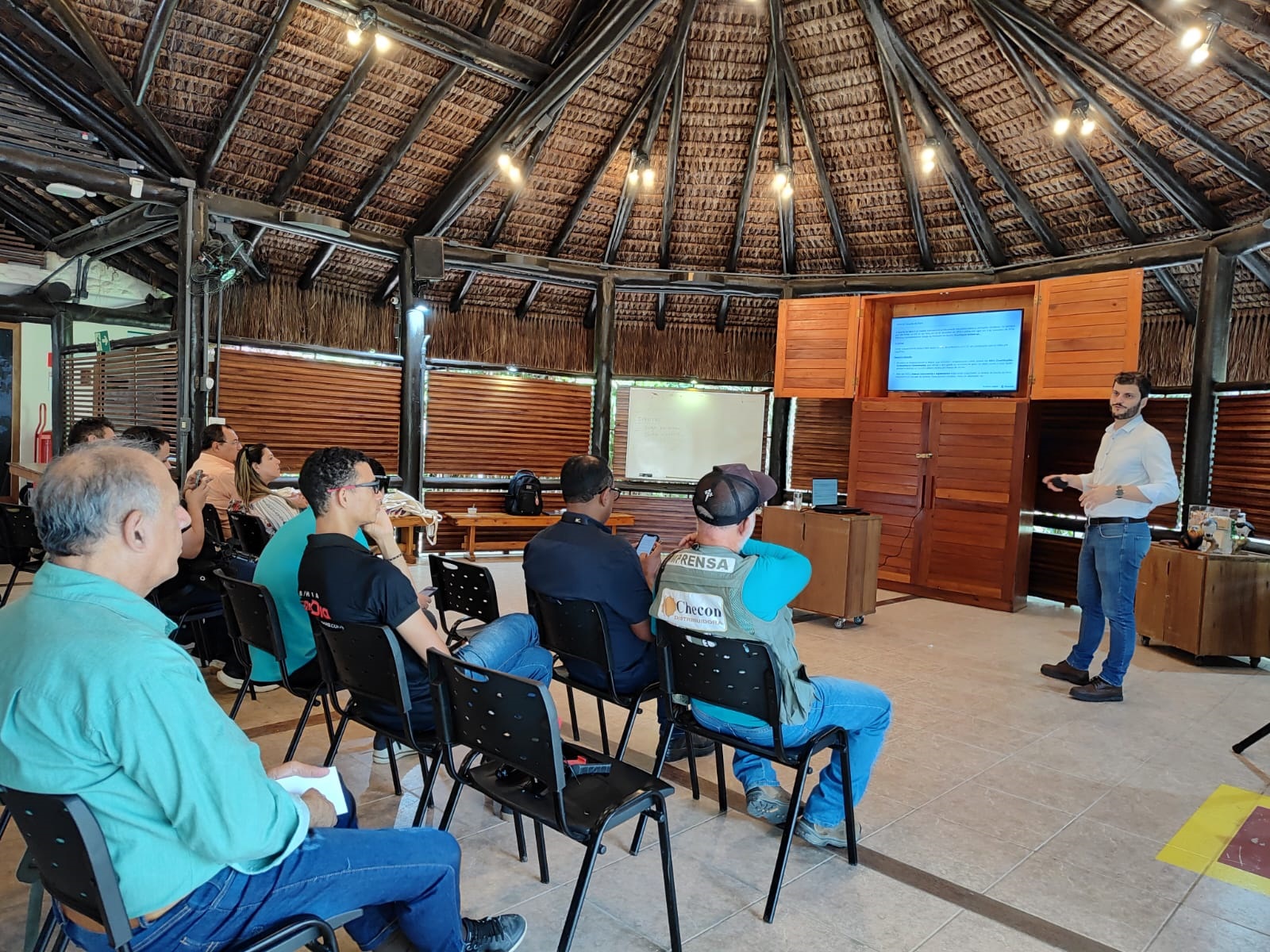 Estao Veracel promove encontro com a imprensa para celebrar seus 25 anos de proteo ambiental - (Foto: Divulgao)