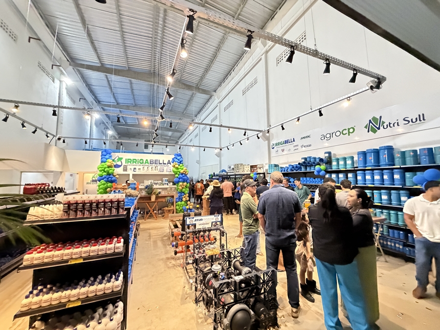 IrrigaBela consolida nova fase com loja ampliada e mais tecnologia para o produtor rural em Itabela. (Foto: Divulgação) IrrigaBela consolida nova fase com loja ampliada e mais tecnologia para o produtor rural em Itabela. (Foto: Divulgação)