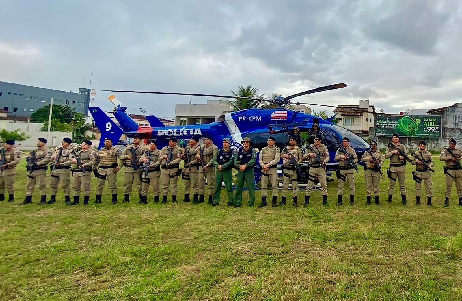 Operao Paz em Eunpolis refora policiamento para combater a criminalidade. (Foto: Divulgao)