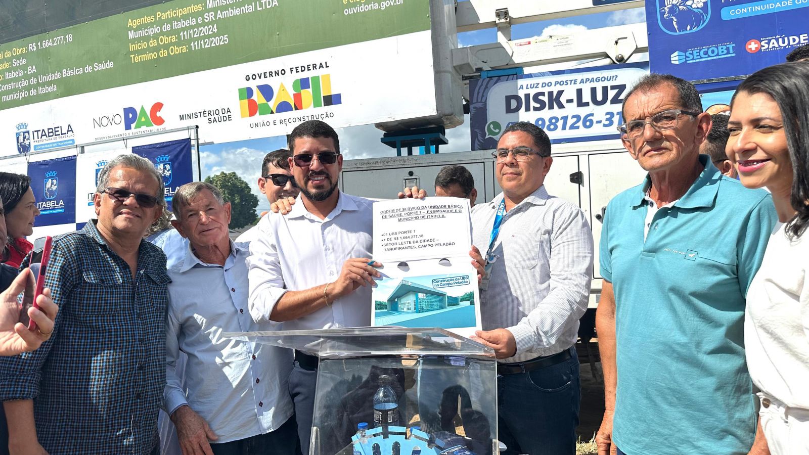 36 anos: aniversrio de Itabela  marcado por ordens de servio de mais de R$ 12 milhes em investimentos. (Foto: Divulgao)