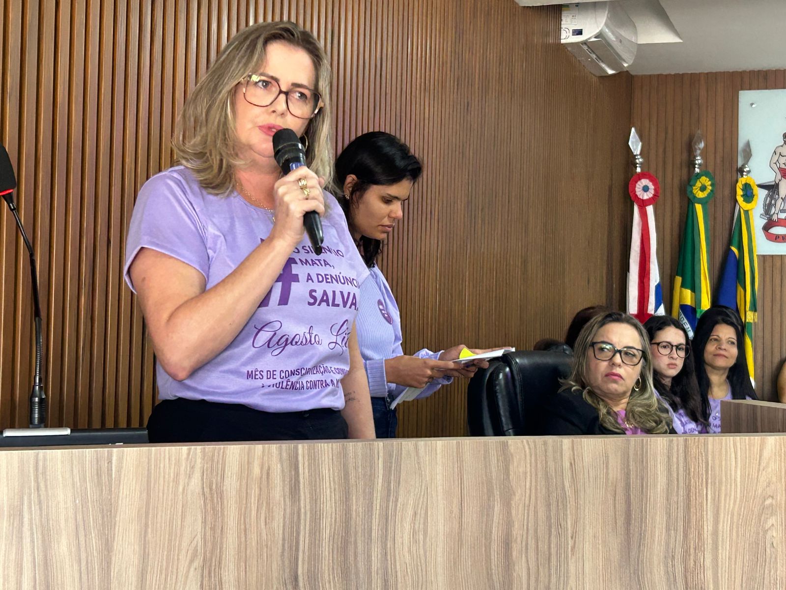 Presidente da Cmara, Simone Sossai. (Foto: Divulgao)
